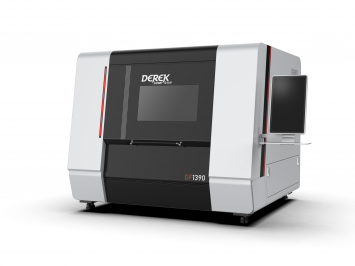 DEREK 1390 1000W Fiber laser cutting machine cutting 2mm stainless steel 